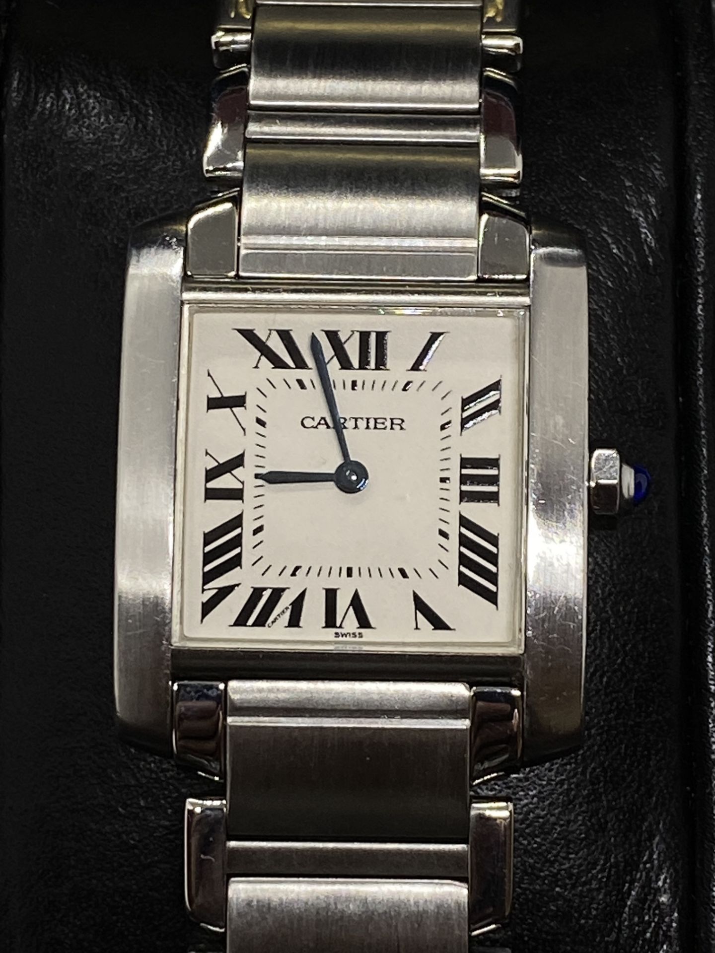 CARTIER STAINLESS STEEL FRANCAISE WATCH