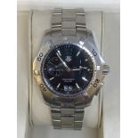 TAG HEUER AQUARACER STAINLESS STEEL WATCH