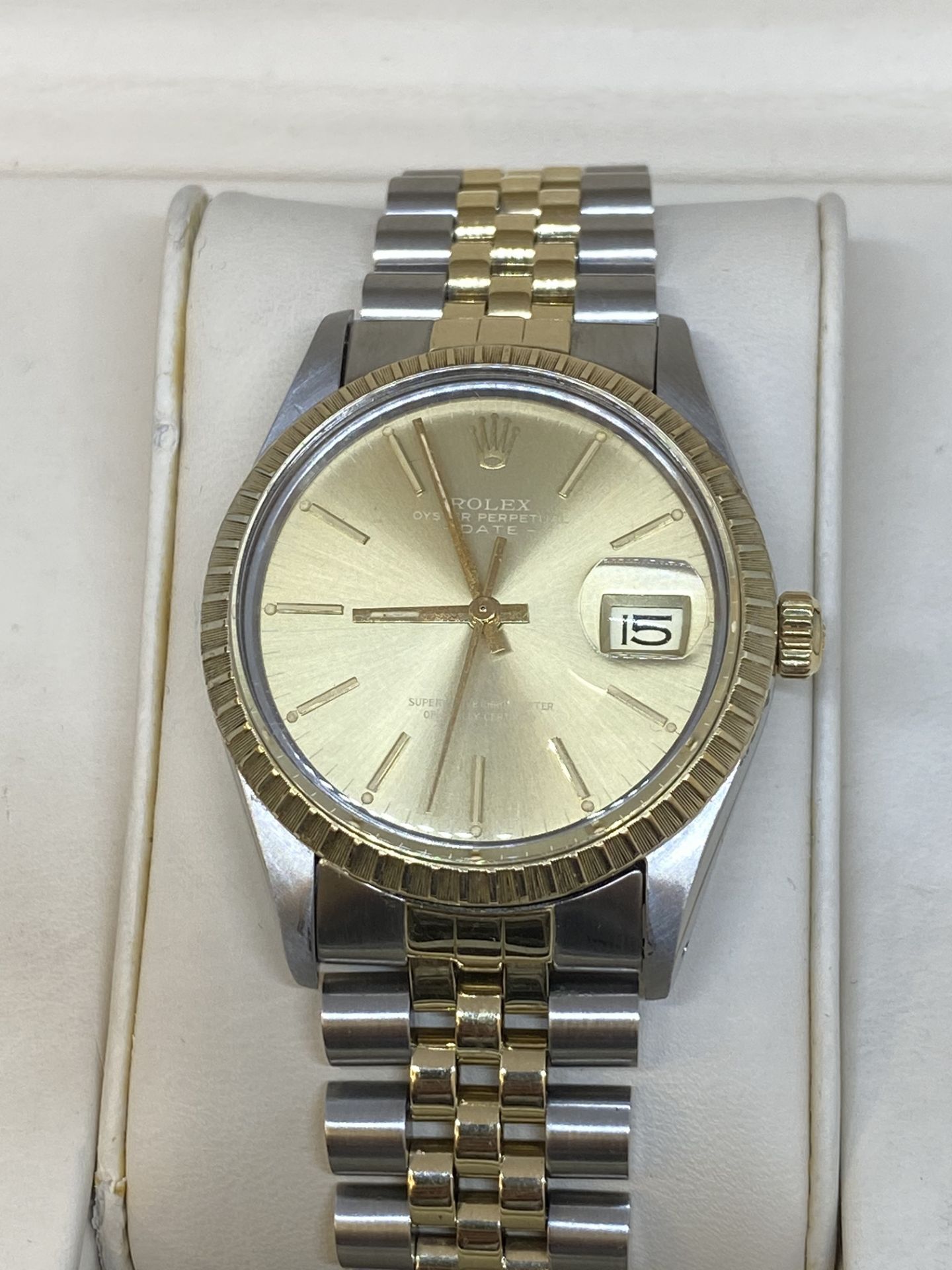 GOLD & STAINLESS ROLEX WATCH - Image 2 of 10