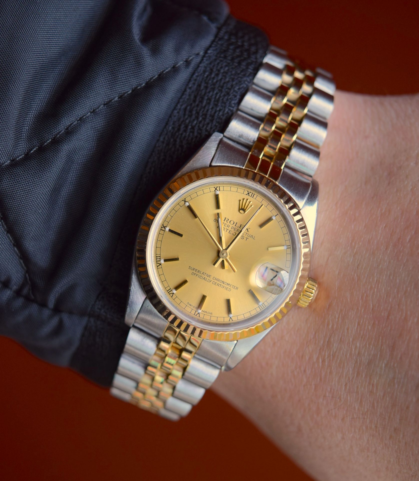 Rolex Datejust 'Champagne' 31mm (Mid-size) Ref. 68273 - Steel/ 18ct Yellow Gold - Image 9 of 9