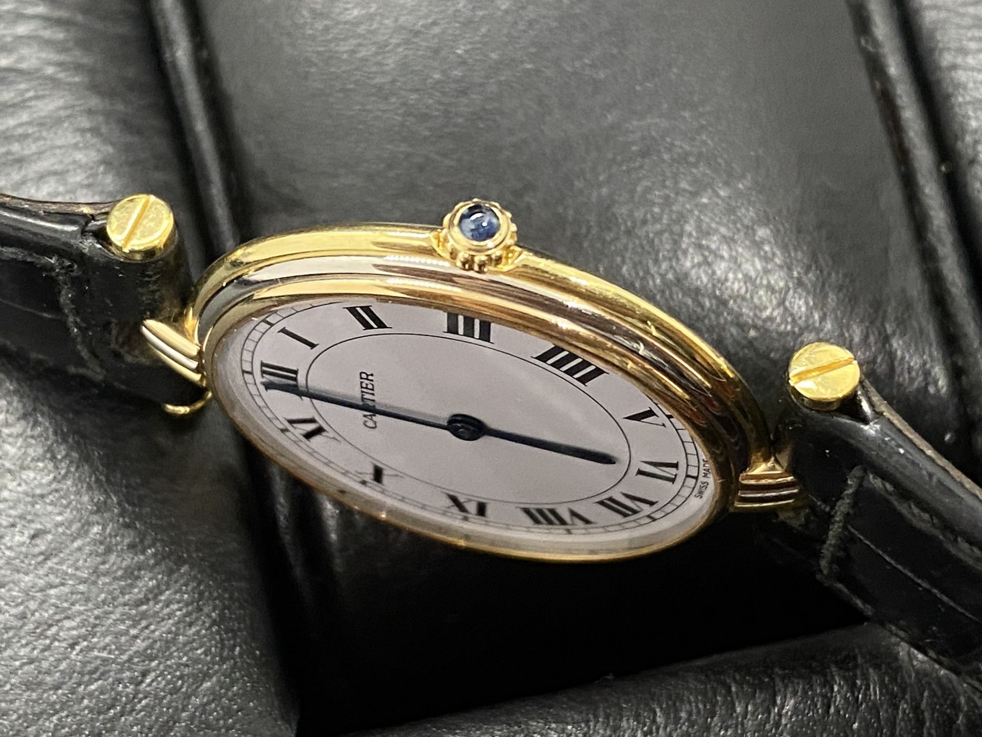 CARTIER 18ct GOLD TRINITY 3 COLOUR GOLD WATCH - Image 2 of 5