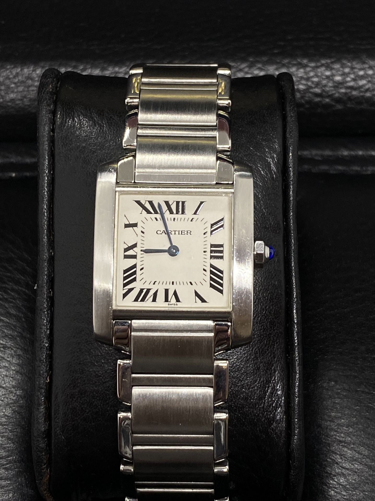 CARTIER STAINLESS STEEL FRANCAISE WATCH - Image 2 of 8