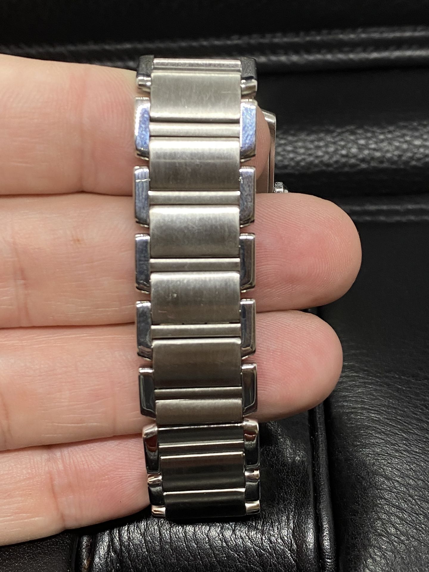 CARTIER STAINLESS STEEL FRANCAISE WATCH - Image 8 of 8