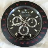 WALL CLOCK MARKED ROLEX