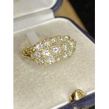 18ct YELLOW GOLD 3.27ct DIAMOND RING WITH 11K INSURANCE VALUATION