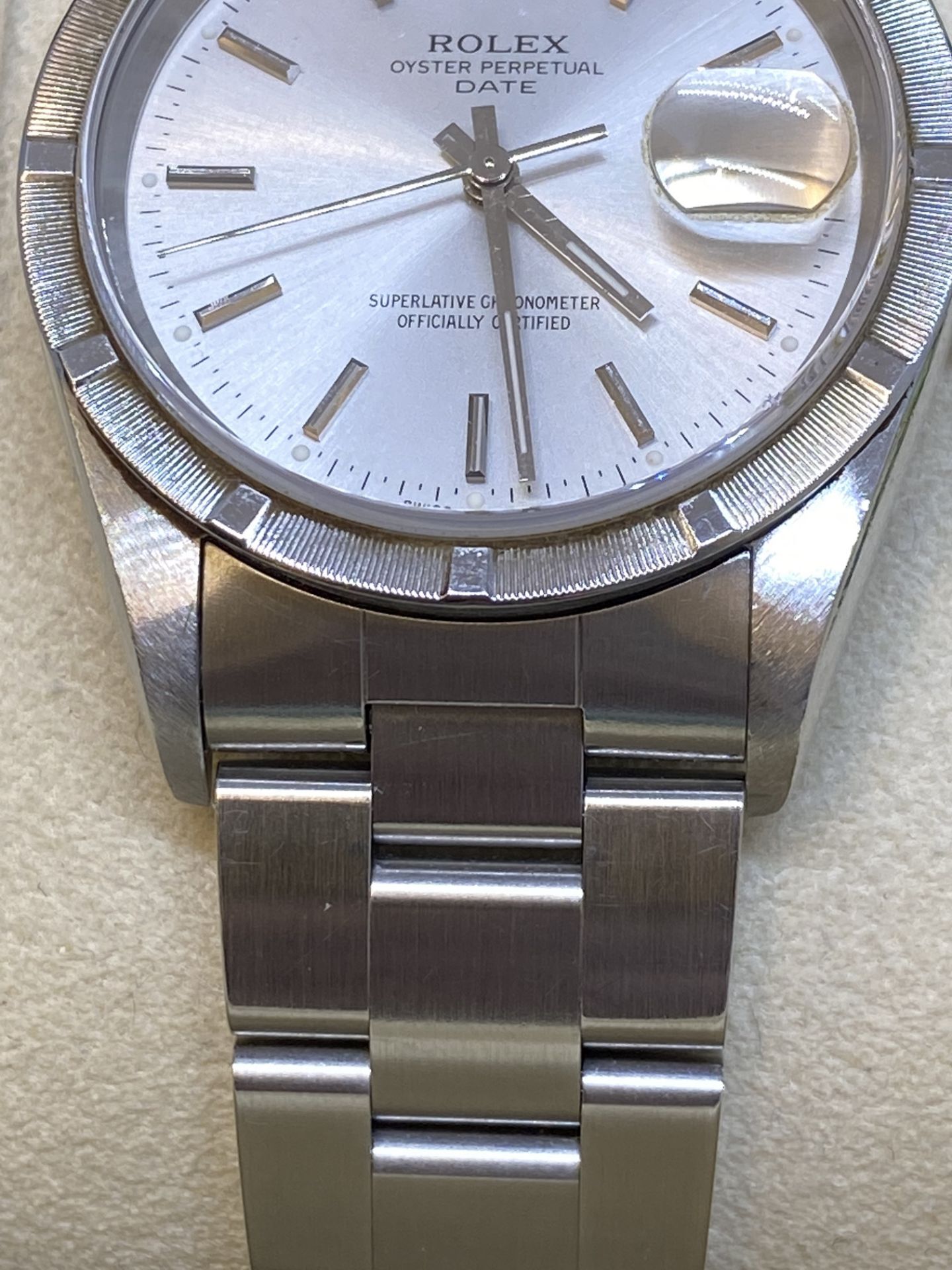 STAINLESS STEEL ROLEX 15210 AUTOMATIC WATCH WITH BOX - Image 5 of 11