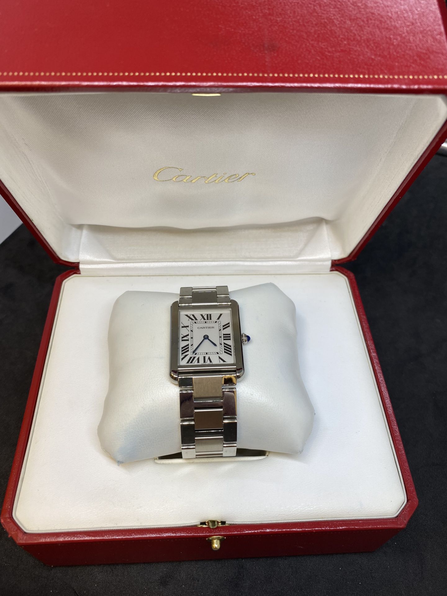 Cartier Tank Solo 3169 with Box