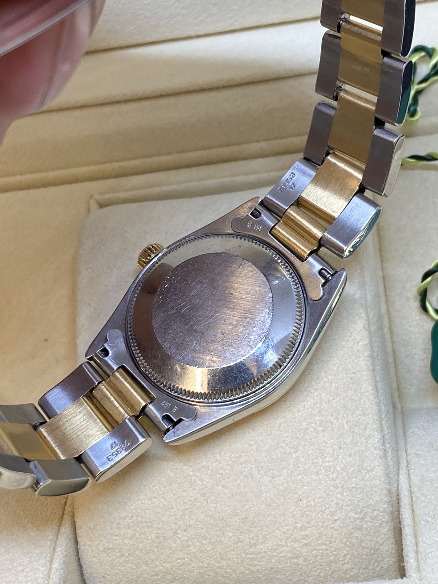 Rolex Steel & Gold Midsize Watch with Box - Image 9 of 10