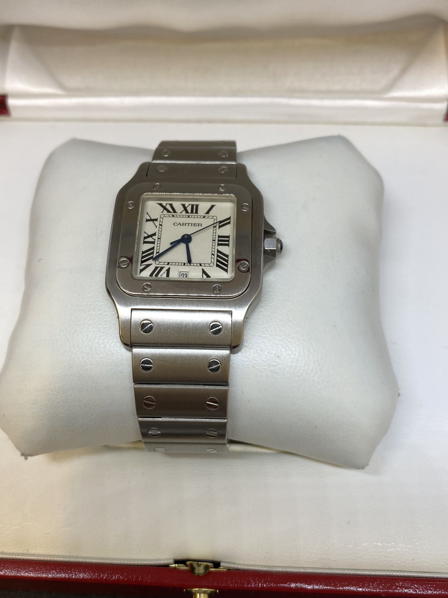 Cartier Santos Ref.1564 Swiss Quartz Movement Stainless Steel Mens Watch 29mm - Image 3 of 18