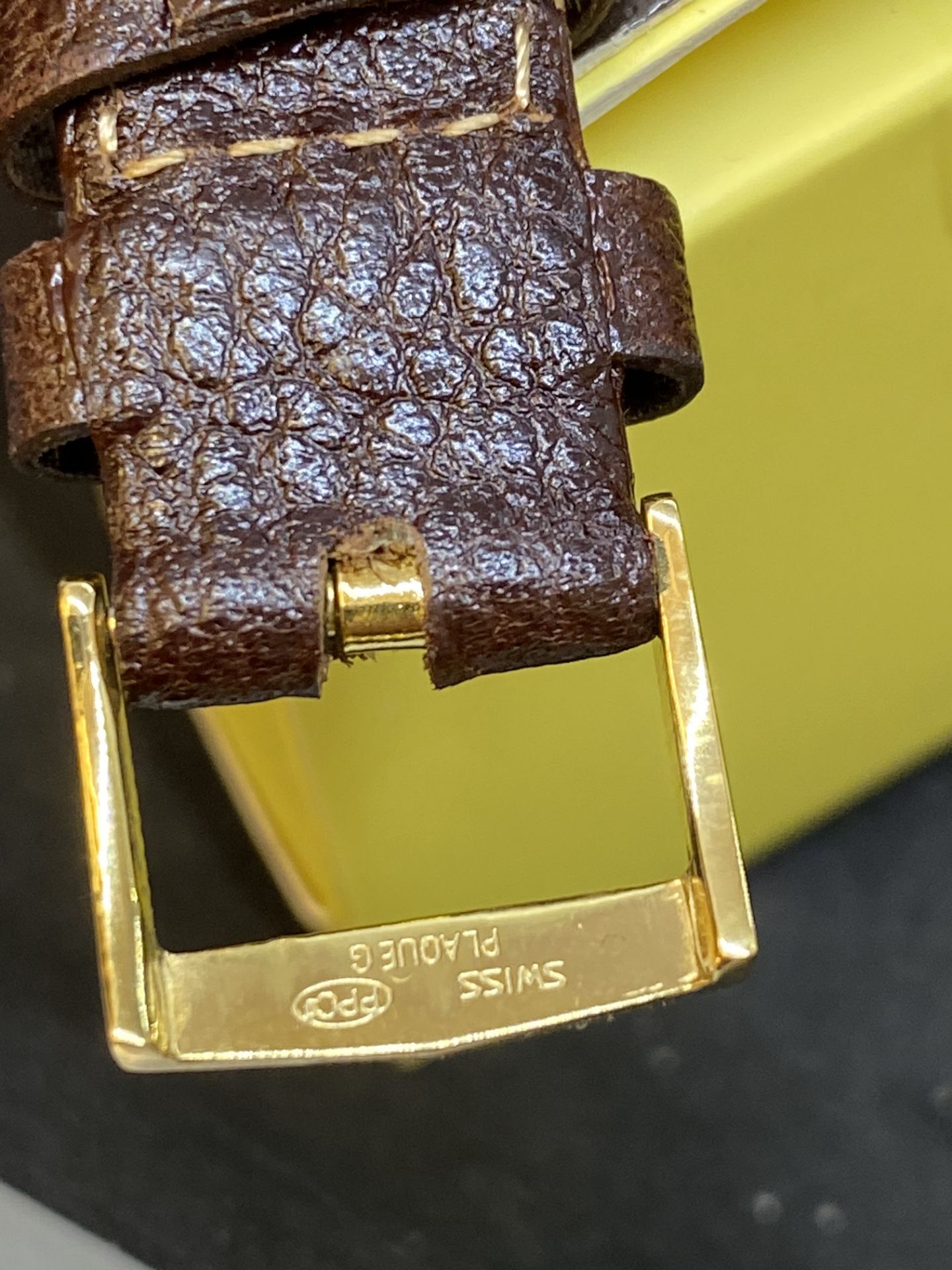 PATEK PHILIPPE 18ct GOLD WATCH WITH PATEK SERVICE BOX - Image 7 of 10