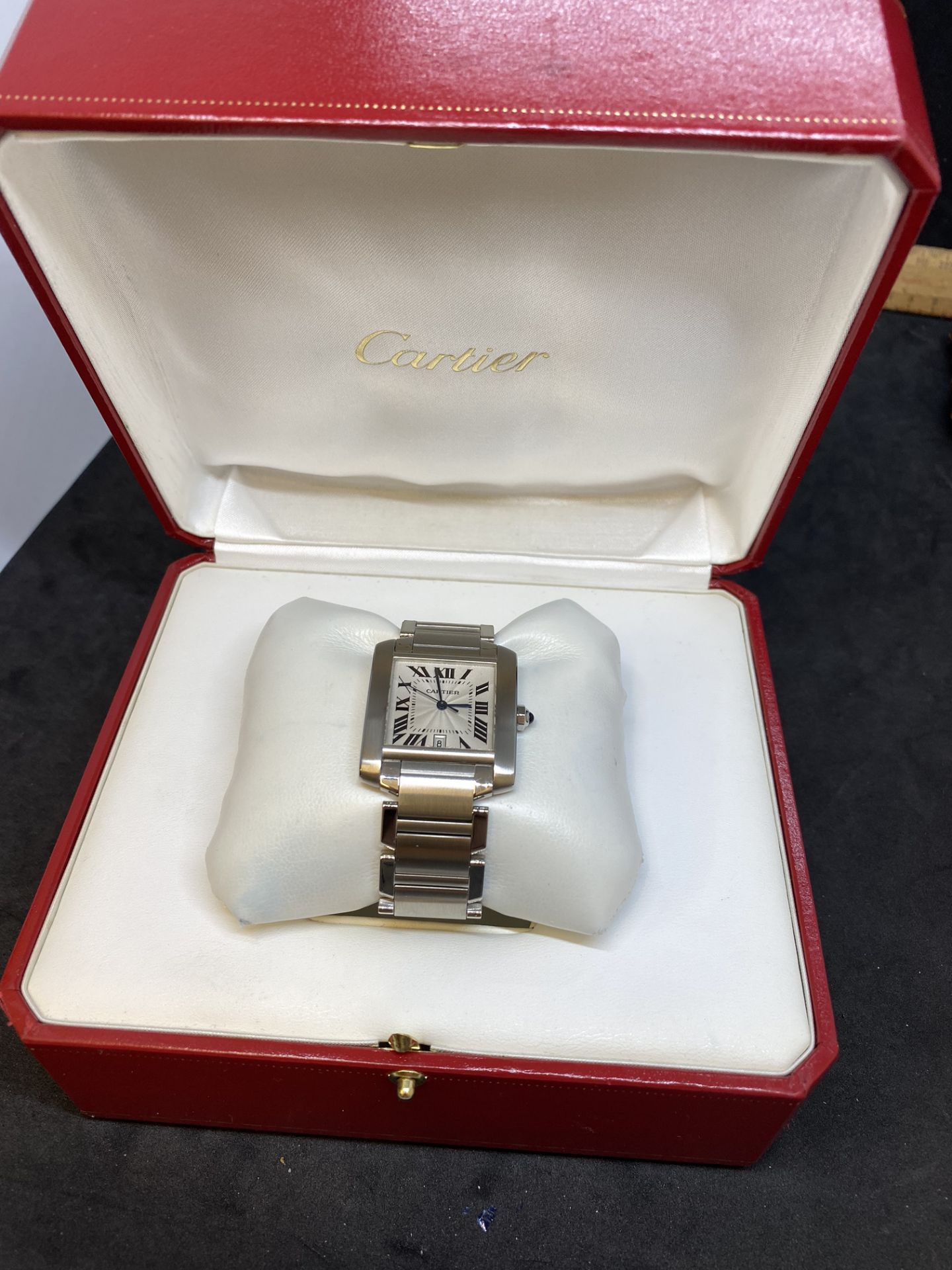 Cartier Tank Française automatic gents model 2302