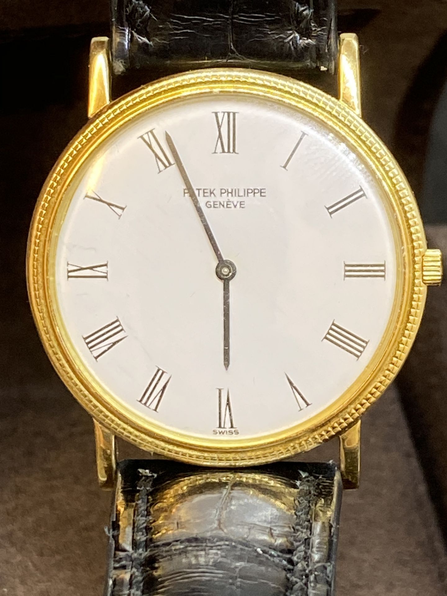 Patek Philippe Calatrava 18k Yellow Gold Gents Watch 3520