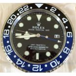 WALL CLOCK MARKED ROLEX