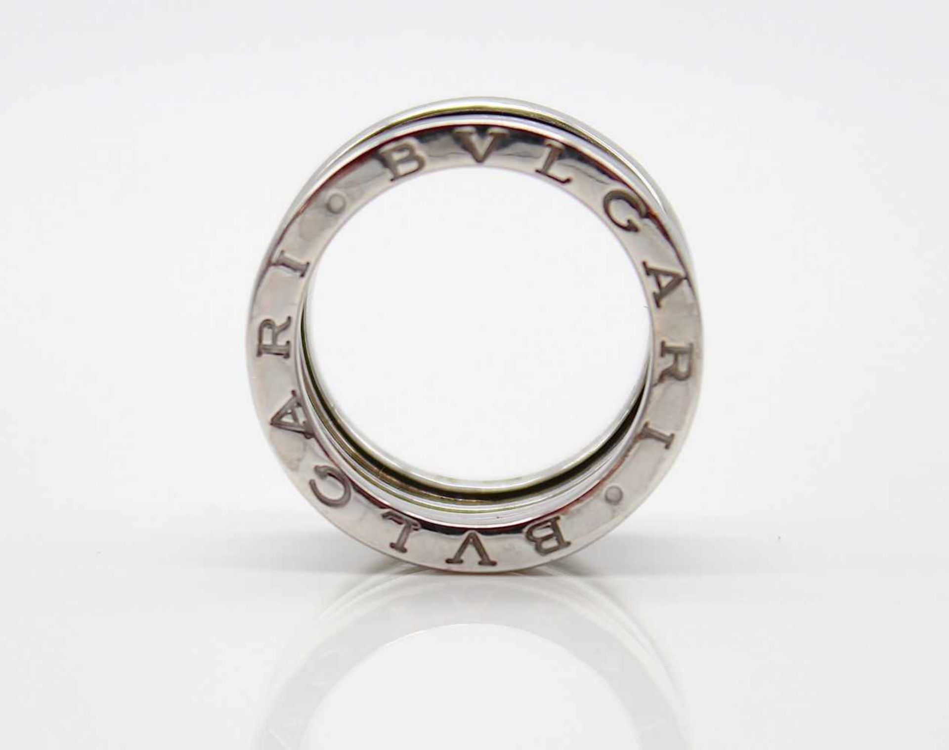 Bvlgari, Ring 750 white gold, Weight 11,3 g, size 52Bvlgari, Ring 750er Weißgold, Gewicht 11,3 g,