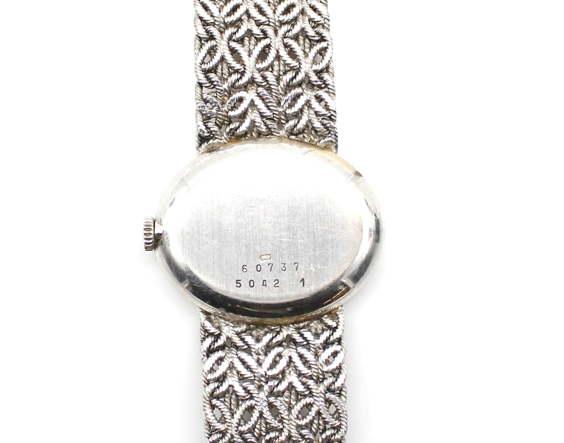 Chopard LUC Damenarmbanduhr aus 750er Weißgold. Die Uhr ist gangbar aber eine Revision wird - Bild 3 aus 3