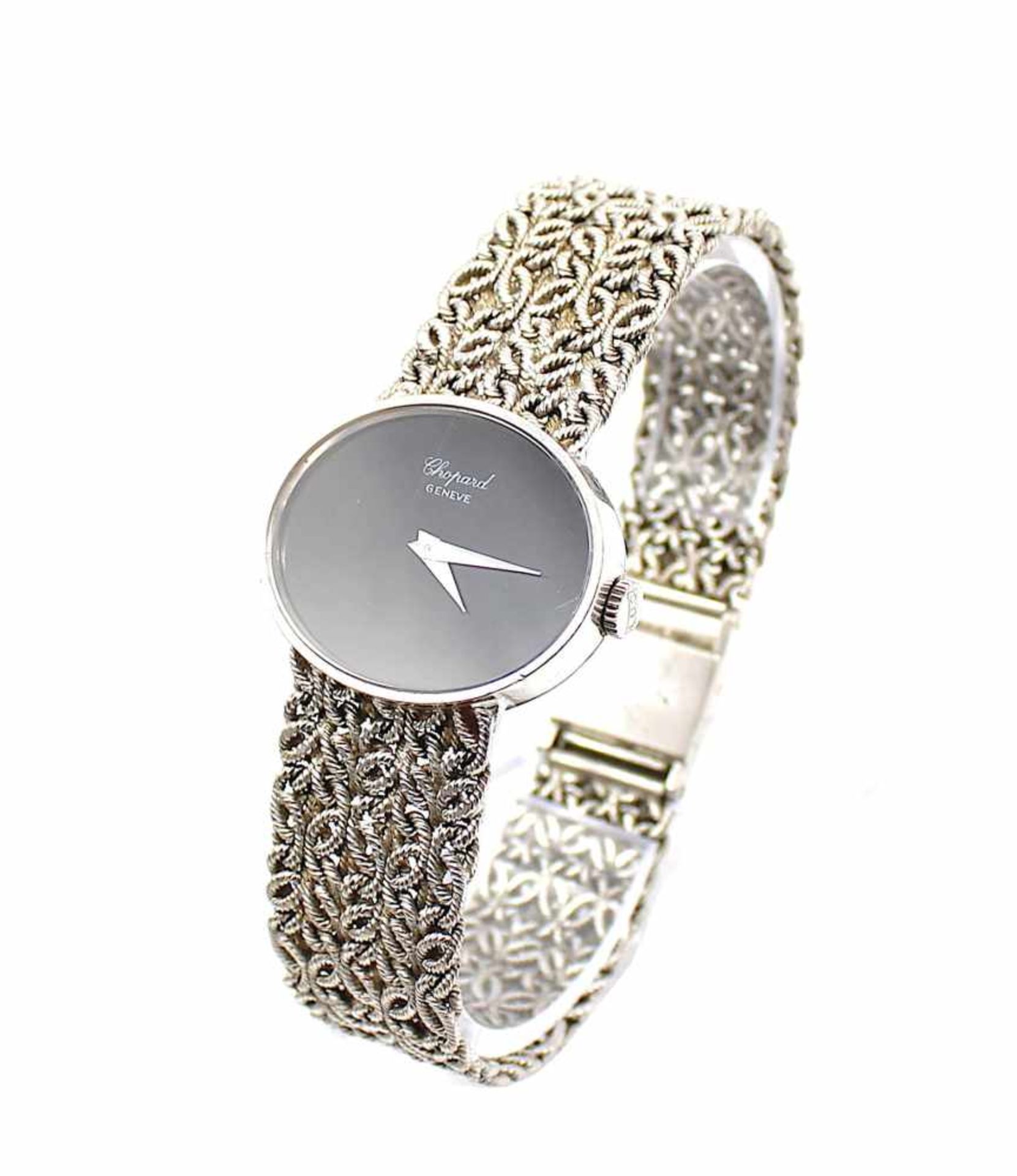 Chopard LUC Damenarmbanduhr aus 750er Weißgold. Die Uhr ist gangbar aber eine Revision wird