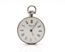 Taschenuhr / Frackuhr von Chopard Handaufzug, vermutlich 800er Silber. Gewicht: 18,5 g,