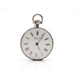 Taschenuhr / Frackuhr von Chopard Handaufzug, vermutlich 800er Silber. Gewicht: 18,5 g,