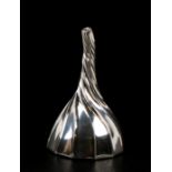 A Royal Selangor pewter wine funnel, 15cms (6ins) long.