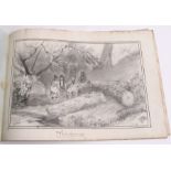 J M W Turner, Victorian school - Figures in a Country Lane - signed lower left, watercolour,