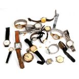 A group of gentleman's wristwatches to include Seiko.