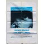 An original vintage movie poster for 'The Nightcomers', folded as issued, approx 68 by 102cms (26.75