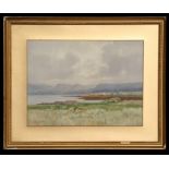 G C Hopkins (20th century British) - Highland Landscape Scene - signed lower left, watercolour,