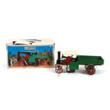 A Mamod steam wagon, boxed, 39cms (15.25ins) long.