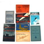 A quantity of RAF related ephemera including an Aircraft Recognition book.