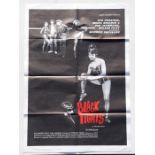 An original vintage movie poster for 'Black Tights', folded as issued, approx 68 by 102cms (26.75 by
