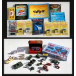 A quantity of diecast vehicles ton include Dinky, Lesney and Matchbox; together with a quantity of