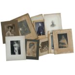 A collection of 19th and early 20th century photographs relating to the former director of Courage