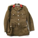 A Royal Engineers No. 2 Dress uniform jacket and trousers