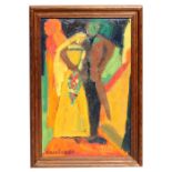 Hocking - Wedding Day - signed and dated '87 lower left, oil on canvas, framed, 31 by 48cms (12 by