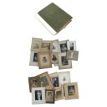 A collection of 19th and early 20th century photographs relating to the former director of Courage