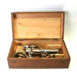 A George Adams 1.5ins watchmaker's lathe.