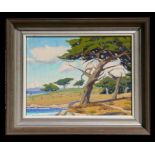 Arthur Hill Gilbert A.N.A. (American 1893-1970) American Impressionist school - Coastal Scene with