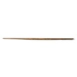 An early archery longbow, total length 173cms (68ins).
