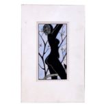 Eric Gill (1882-1940) - Eve - woodcut print, signed & dated '39 lower left (probably a leaf from a