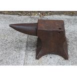 A Blacksmiths Anvil a/f. Height 30cms (11.875ins)Condition ReportExtremely heavy