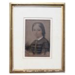 Late 19th / early 20th century school - Portrait of a Young Girl - indistinctly signed lower left,