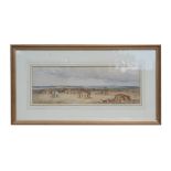 Augustus Oakley Deacon (1819-1899) - Victorian Harvest Scene - signed lower right, watercolour,