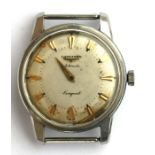 A Longines Conquest Automatic gentleman's wrist watch.Condition Report Hands loose but seems to be