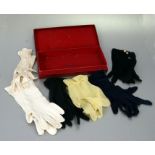 Six pairs of early 20th century Ladies Gloves