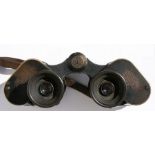 A pair of WWI Karl Zeiss Jenna field glasses, number 493719.