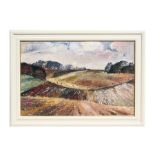 Fyffe Christie (Scottish 1918-1979) - Farmland Landscape Scene - signed & dated 'Feb 1968' lower