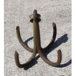 A four pronged Grapnel (Reef) Anchor. 33cms (13ins) high