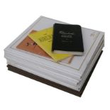 A quantity of photograph albums containing various photos of aircraft from the 1960's and 1970's.