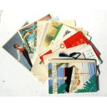 Maritime: A quantity of 1950s Royal Mail Lines and Blue Star Line, Menus, Passenger Lists, Ticket,