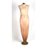 A French tailor's mannequin, signed 'Camp', 136cms (53.5ins) high.